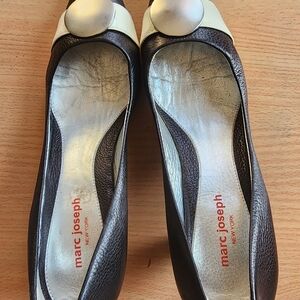 HIGH QUALITY MARC JOSEPH LADIES HIGH HEELS. USED IN EXLENT CONDITION.